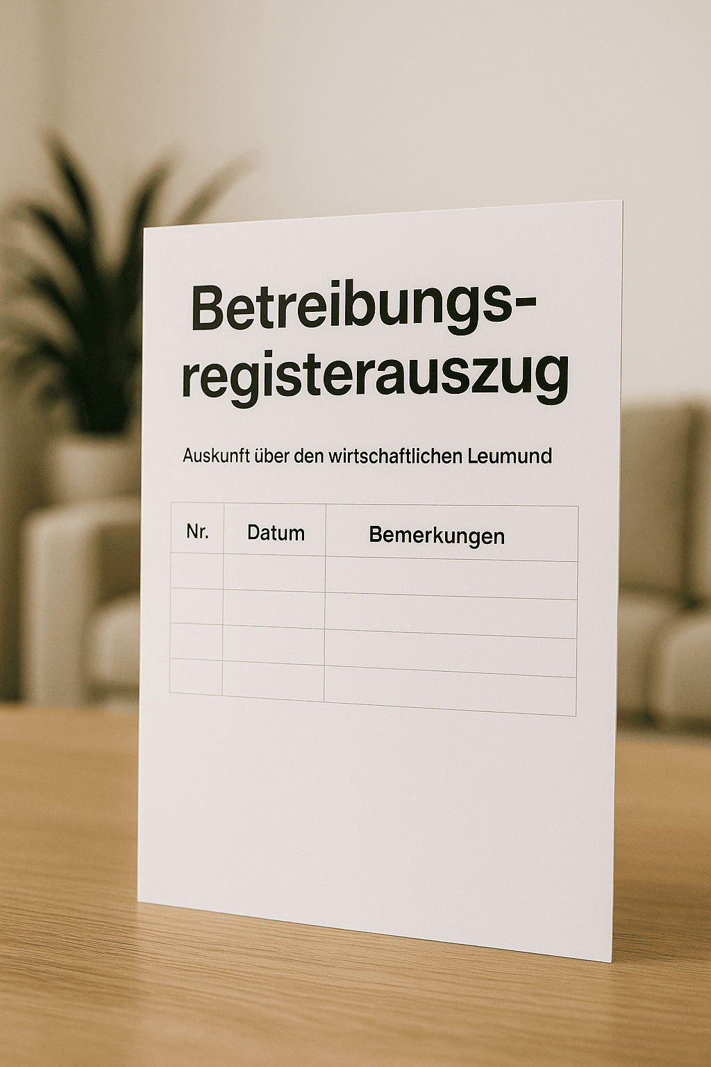 Betreibungsregisterauszug: Alles was du wissen musst