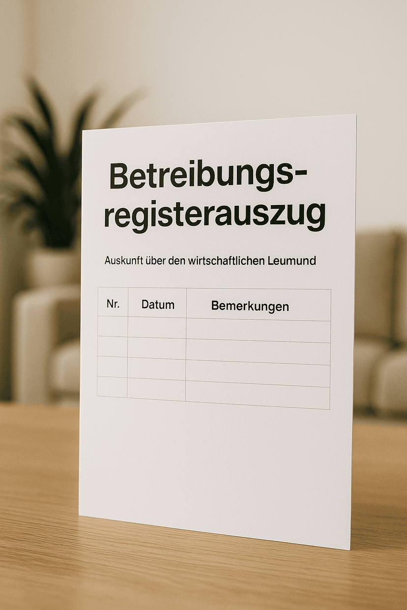 Betreibungsregisterauszug: Alles was du wissen musst